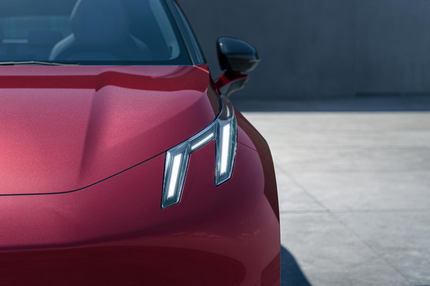 Rendering gotowego do produkcji modelu 3D klasy A—jeden z naszych projektów: Lynk & Co 02.