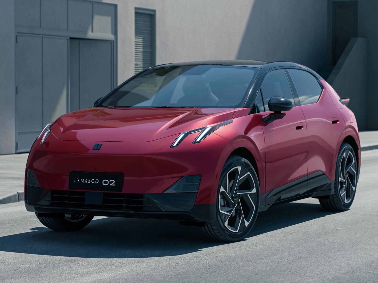 Rendering gotowego do produkcji modelu 3D klasy A jeden z naszych projektów: Lynk & Co 02.